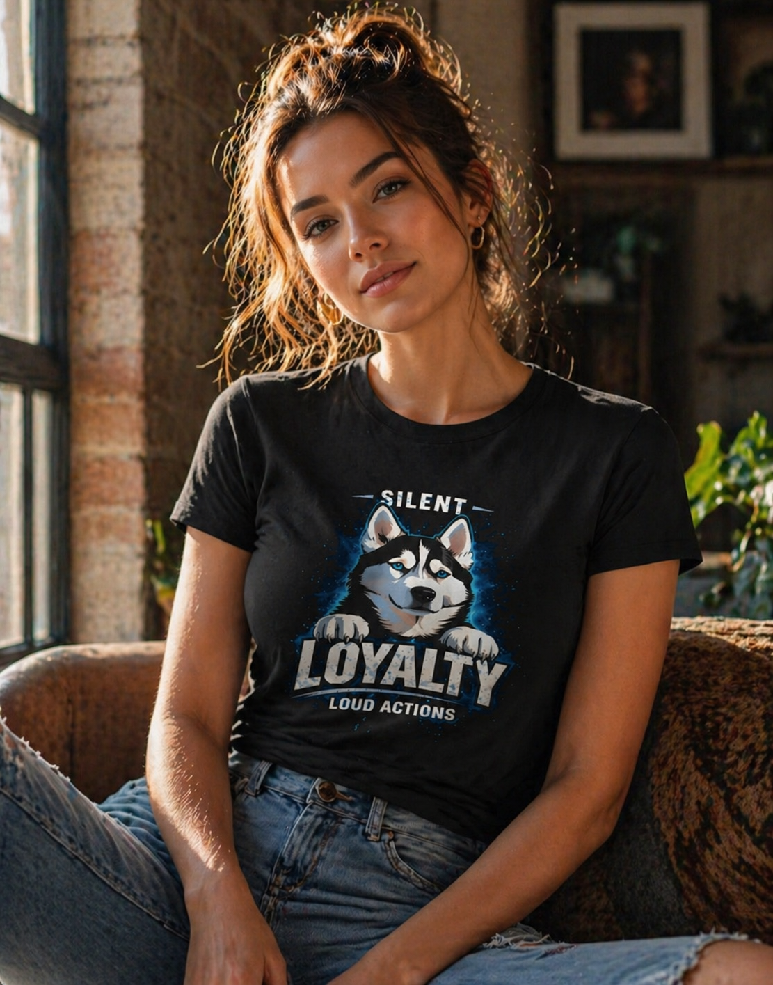 Unisex Standard Crew T-Shirt - Silent Loyalty