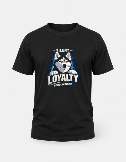 Unisex Standard Crew T-Shirt - Silent Loyalty