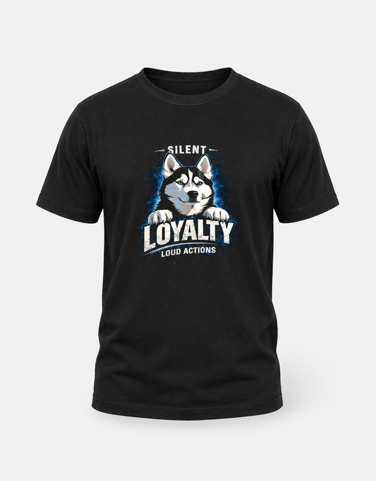 Unisex Standard Crew T-Shirt - Silent Loyalty
