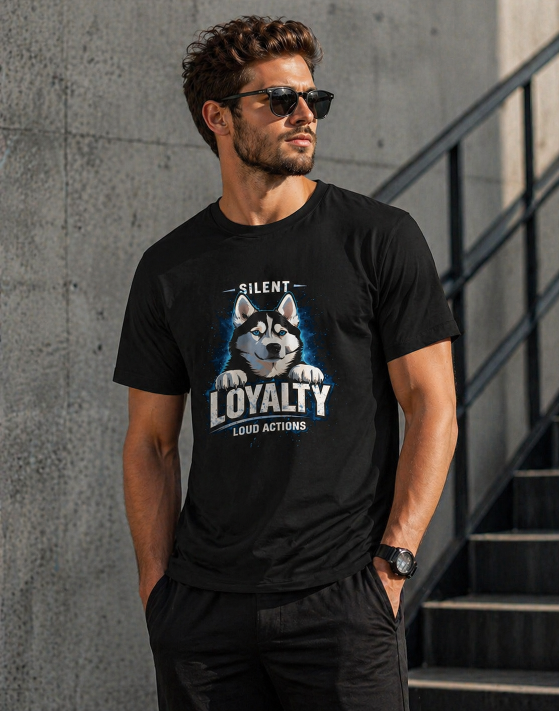Unisex Standard Crew T-Shirt - Silent Loyalty