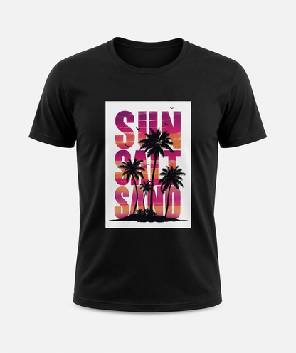 Unisex Standard Crew T-Shirt Sun Salt Sand